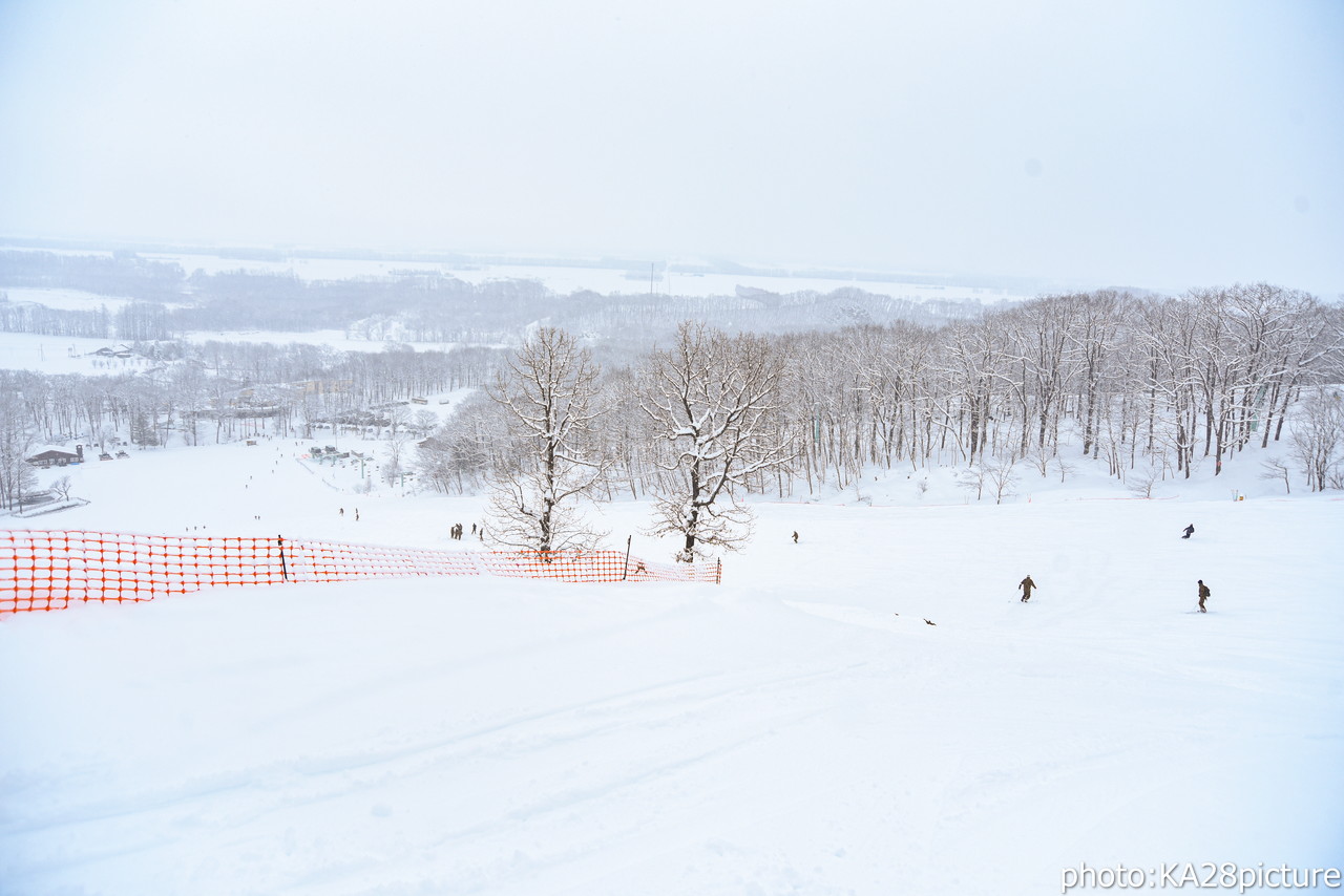 新嵐山スカイパーク・メムロスキー場　十勝エリアに待望の大雪＆パウダースノーがやって来た！歓喜のノートラックライディング(^^)v